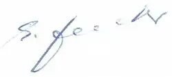 signature de Gerhard Zucker