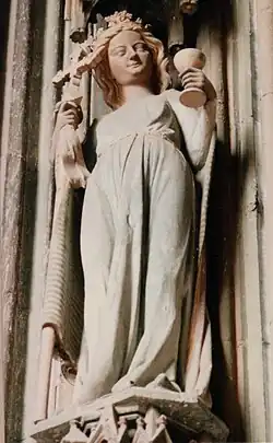 Ecclesia, cathédrale de Fribourg-en-Brisgau, XIVe siècle