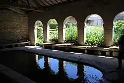 Intérieur du lavoir.