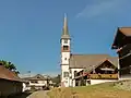 Geschwend, église (die Sankt Wendelinkirche) dans la rue