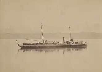 illustration de Gitana (yacht, 1876)