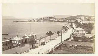 La Croisette en 1870.