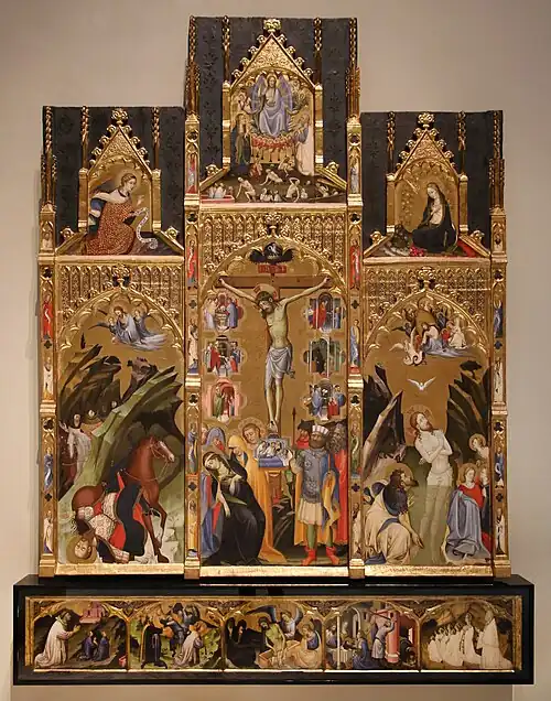 Retable de frère Bonifacio Ferrer,musée des Beaux-Arts de Valence.