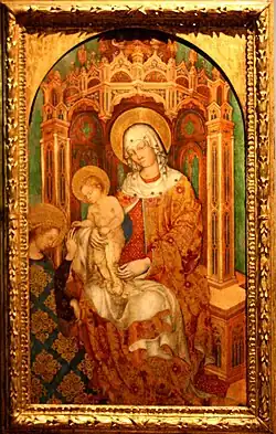 Michele GiambonoMariage mystique de sainte Catherine d'Alexandrie (vers 1430).