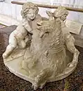 La Chèvre Amalthée avec Jupiter enfant et un faune. Le Bernin (v.&nbsp;1609–1615)