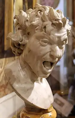 Âme damnée, v. 1619, Rome, Palais d'Espagne.