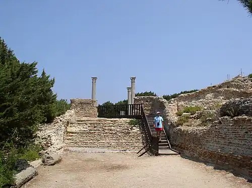 Villa romaine de Giannutri.