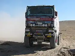 Martin van den Brink sur l'étape 8.