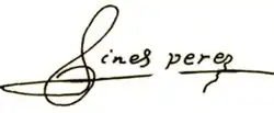 signature de Ginés Pérez de Hita