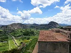 Vue depuis le fort de Krishnagiri.