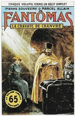 Hélène et Fandor ligotés (couverture du 31e&nbsp;volume).