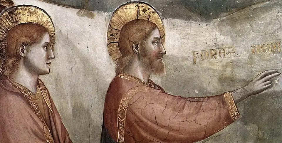 Résurrection de Lazare, détail.