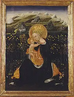 Vierge d'humilité, Pinacothèque nationale de Sienne.