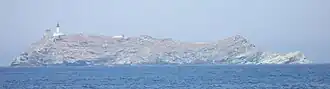 Vue de l'île de la Giraglia.