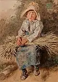 Girl with a Sheaf of Corn (c. 1832)