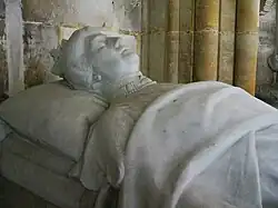 Détail du Gisant de la duchesse de Chartres