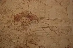 Le Jour du jugement (détails) de Buonamico Buffalmacco.