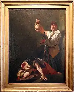 Le Martyre de sainte Eurosia, Venise, Ca' Rezzonico.