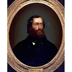 Elisha Kent Kane, 1857, National Portrait Gallery