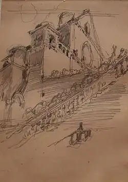 Carnet de croquis sur Assise.