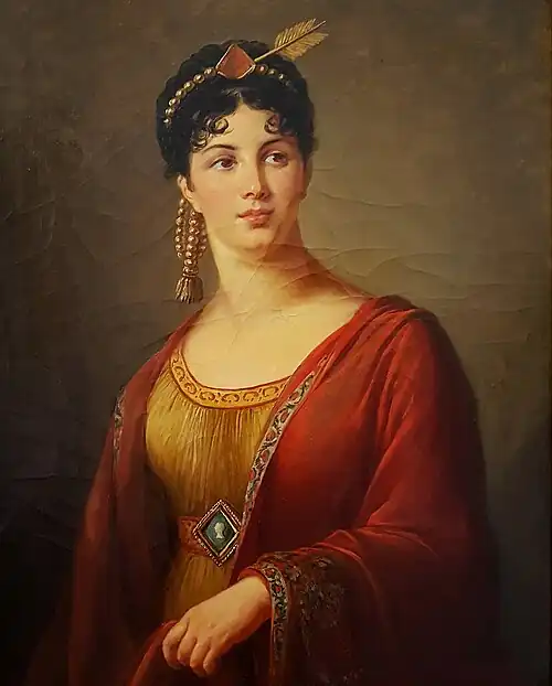 Giuseppina Grassini, par Elisabeth Vigée-Lebrun.1803. Musée Calvet, Avignon