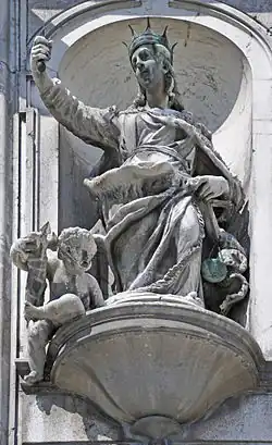 La Justice par Francesco Bonazza.