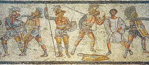 Munera : gladiateurs.
