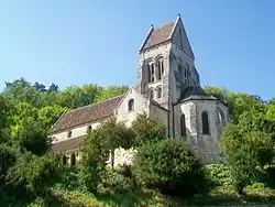 L'église depuis le sud-est.
