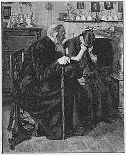 Réconfort aux affligés.