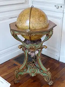 Globe céleste.