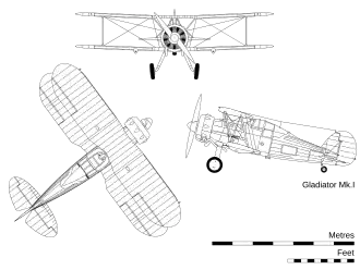 vue en plan de l’avion