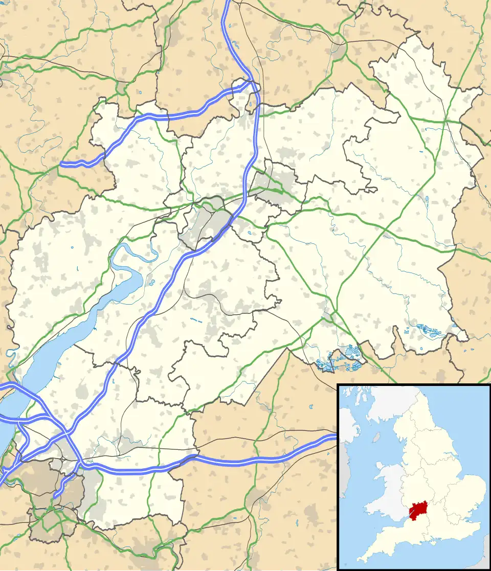 Voir sur la carte administrative du Gloucestershire