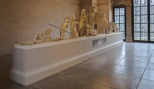 Figures du temple d'Aphaïa (reconstitution)