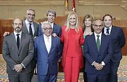 Photo de famille du gouvernement Cifuentes