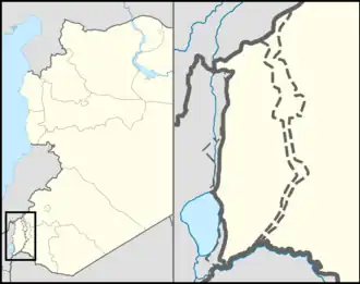 Voir sur la carte administrative du plateau du Golan