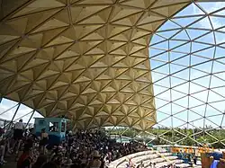 Détail du toit du Golden Dome.