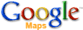 Logo de Google Maps (version bêta) de 2005 à 2007.