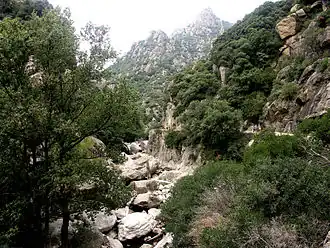 Les gorges d'Héric sont parcourues par un sentier pédestre jusqu'au hameau d'Héric.
