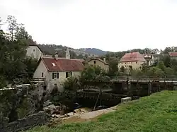 Aménagements en haut des gorges, octobre 2016.
