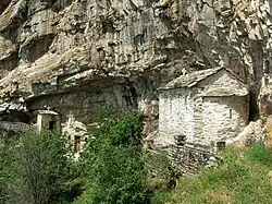 Le haut ermitage de Saint-Sava