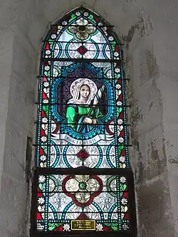 Vitrail de sainte Gilberte.