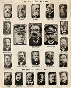 Description de l'image Gouvernement Aristide Briand (5).jpg.