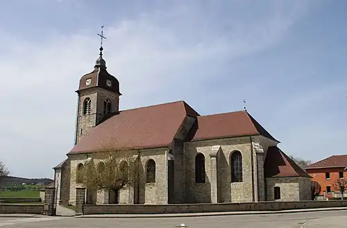 L'église Saint-Valère.