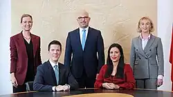 Description de l'image Government of Daniel Risch 2021.jpg.