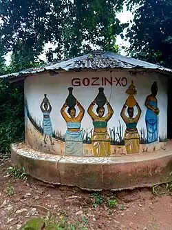 Gozin-xo à la Forêt Sacrée de Kpassè