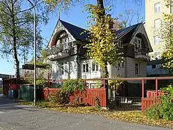 "Villa Ekefrid", 1900 Gröndalsvägen 58.