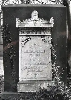 Tombe de Heinrich Ludwig Philippi