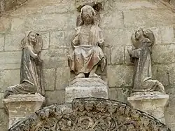 Détail des sculptures du portail nord.