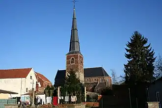 Le clocher de l'église d'origine.