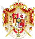 Armoiries de Joseph Bonaparte, roi d'Espagne.